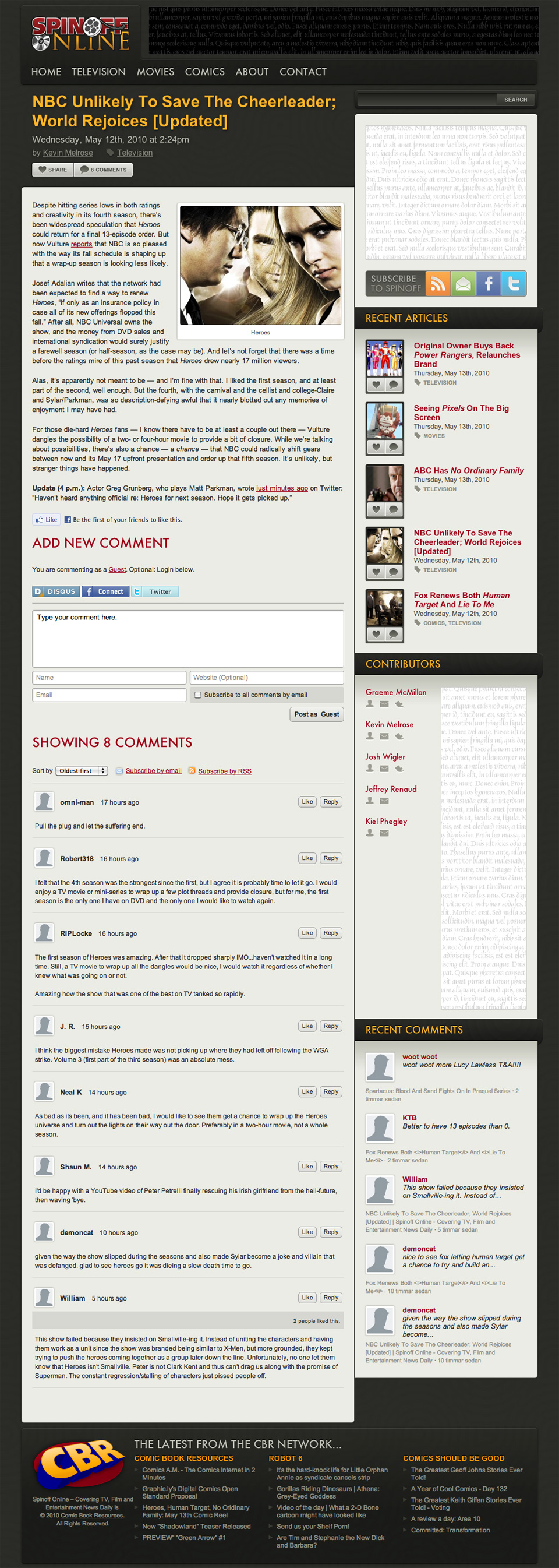 Spinoff Online