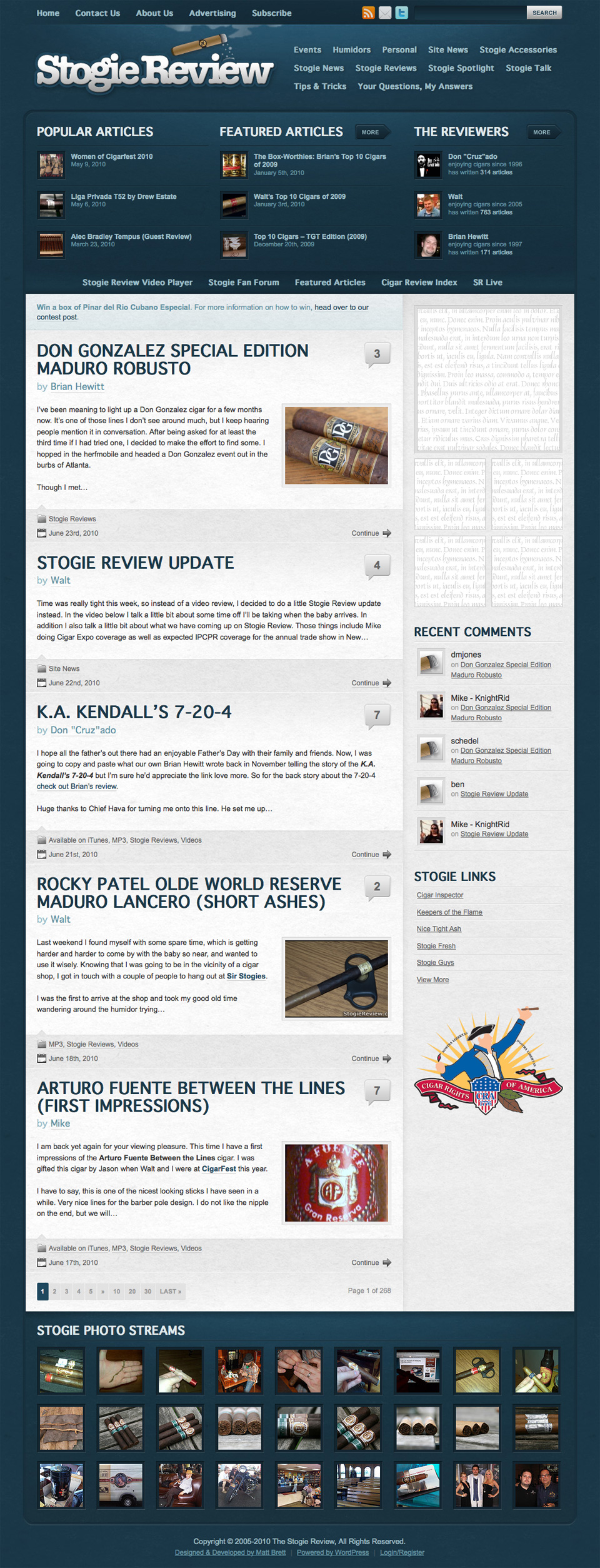Stogie Review