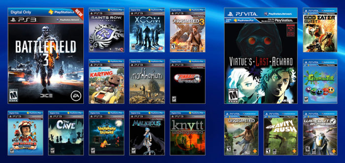 PlayStation Plus - July 2013