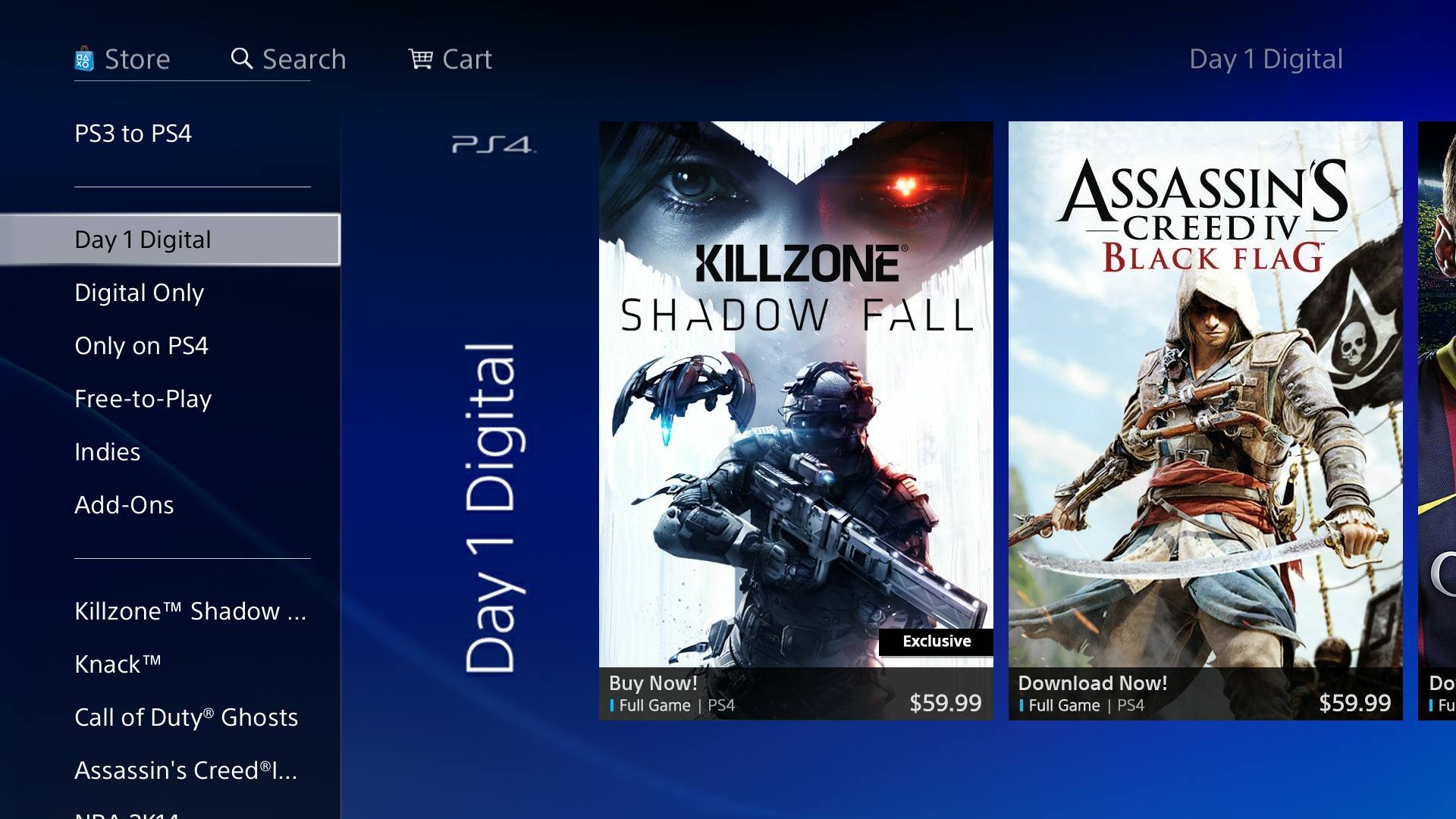 tell me why ps4 store